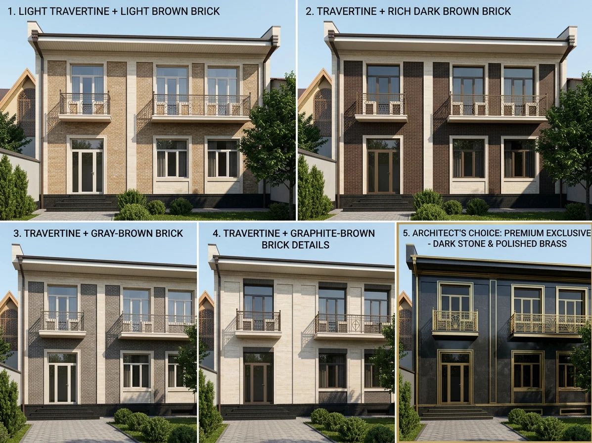 Дизайн фасада в стиле Ар-деко — фото от нейросети AI Facade