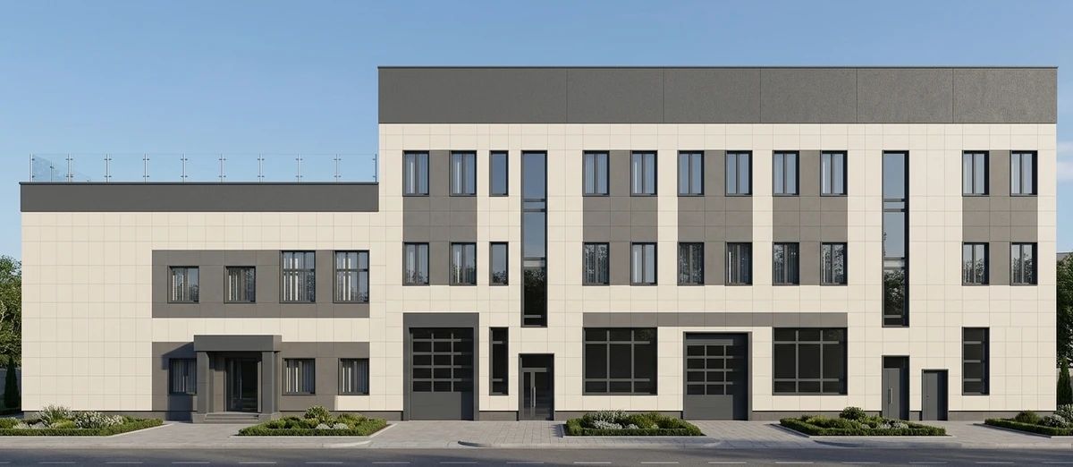 Дизайн фасада в стиле Минимализм — фото от нейросети AI Facade