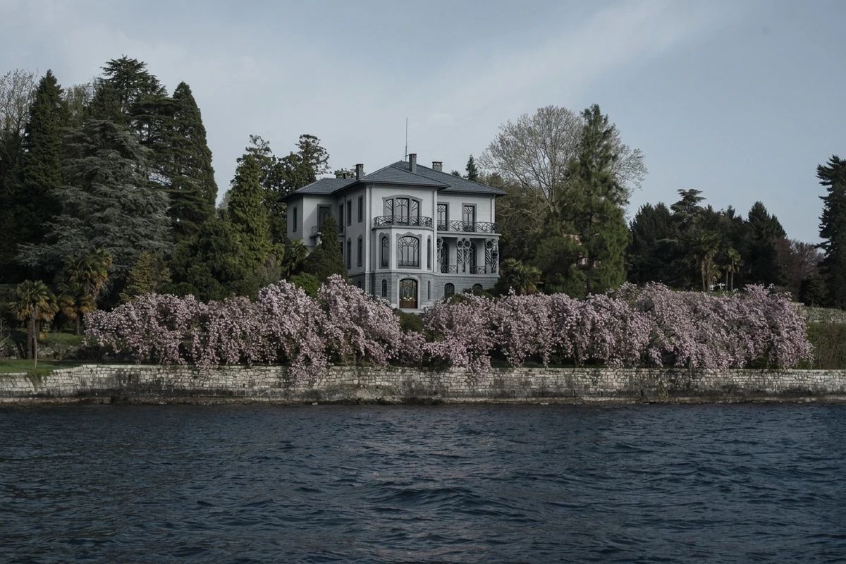 Дизайн фасада в стиле Модерн (ар-нуво) — фото от нейросети AI Facade