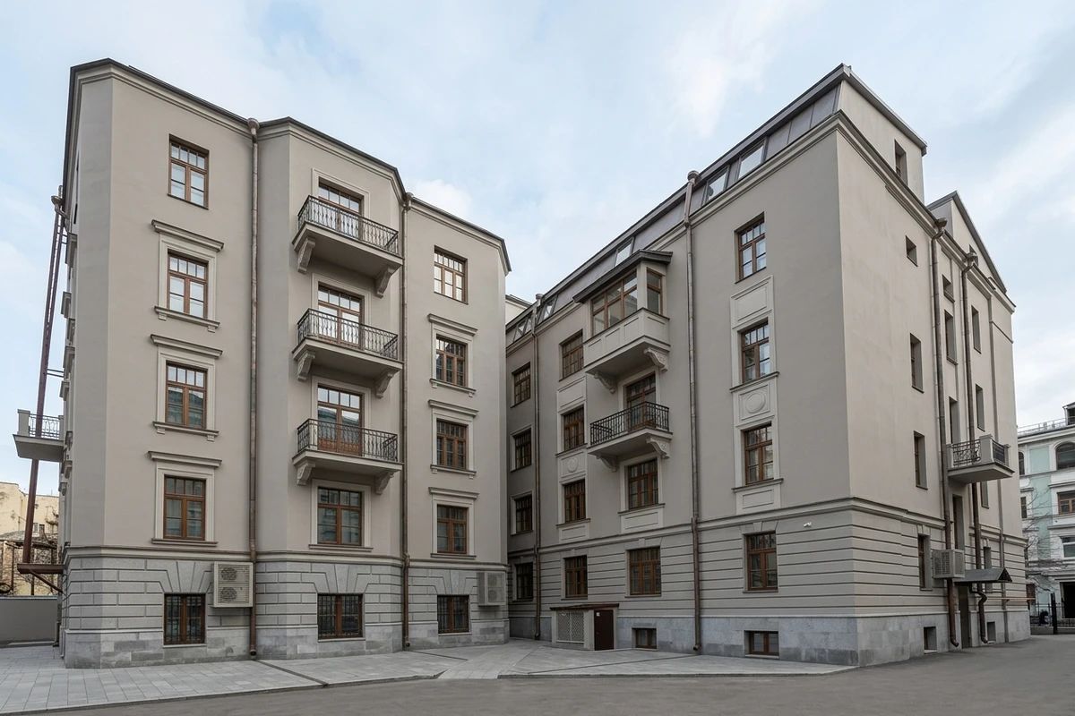 Дизайн фасада в стиле Неоклассика — фото от нейросети AI Facade