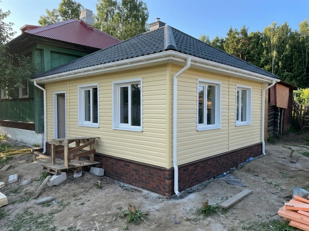 Дизайн фасада в стиле Минимализм — Фасад от нейросети AI Facade