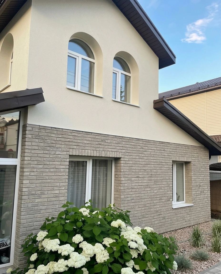 Дизайн фасада в стиле Современный — Фасад от нейросети AI Facade