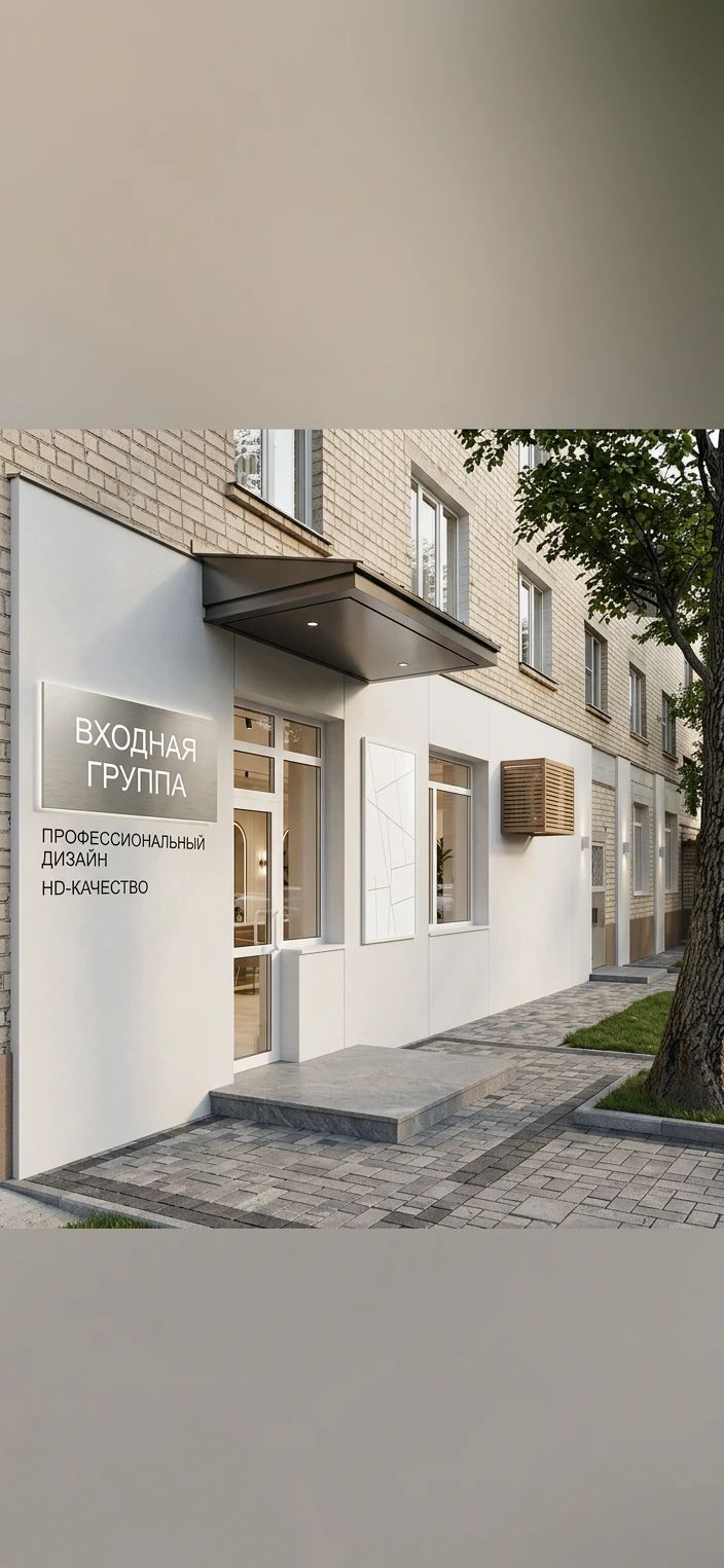 Дизайн фасада в стиле Минимализм — фото от нейросети AI Facade