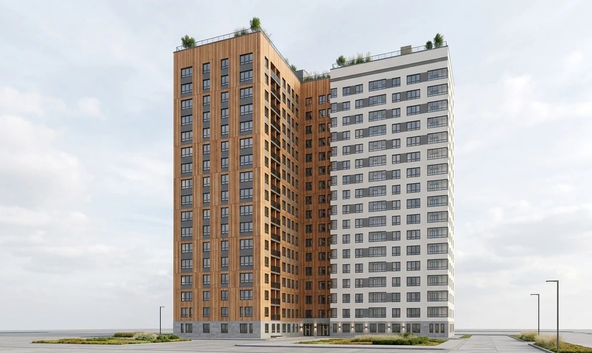 Дизайн фасада в стиле Скандинавский — фото от нейросети AI Facade