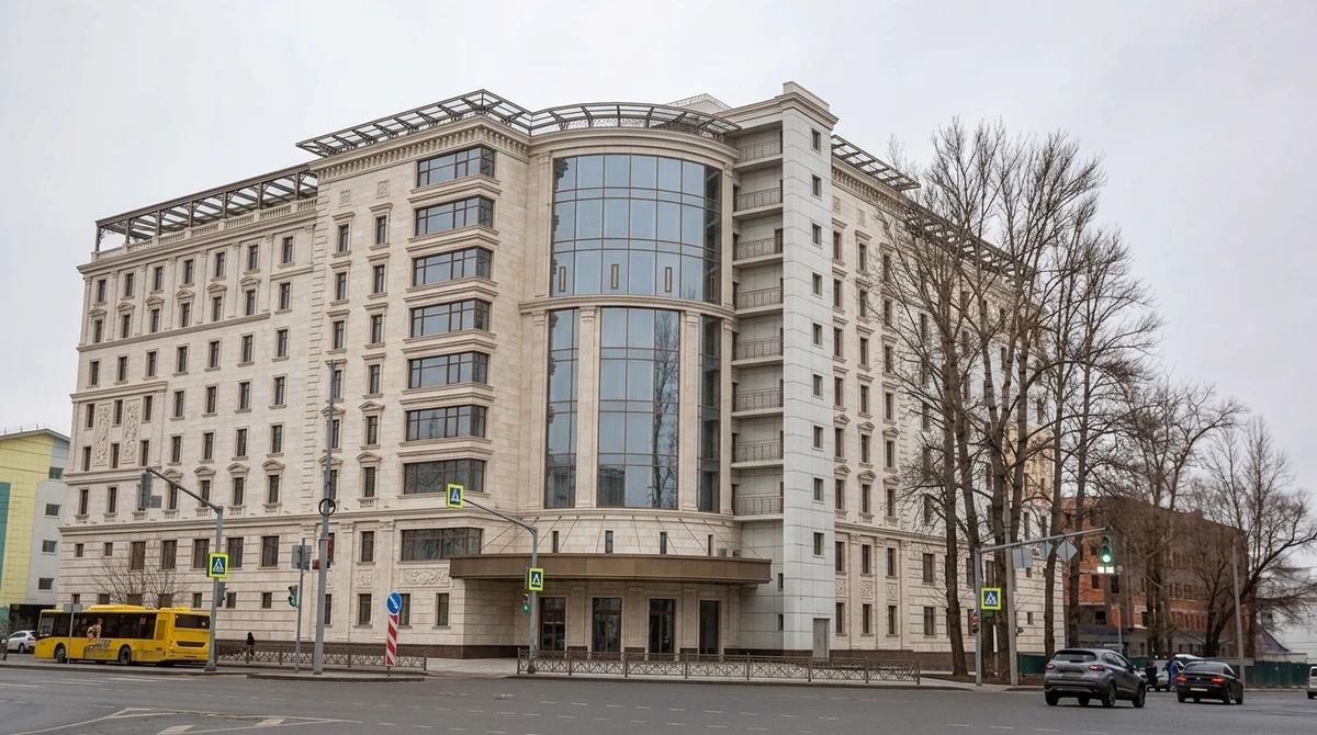 Дизайн фасада в стиле Классический — фото от нейросети AI Facade