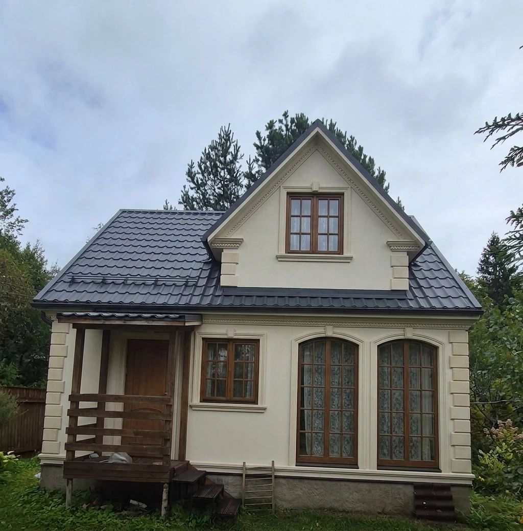Дизайн фасада в стиле Классический — фото от нейросети AI Facade