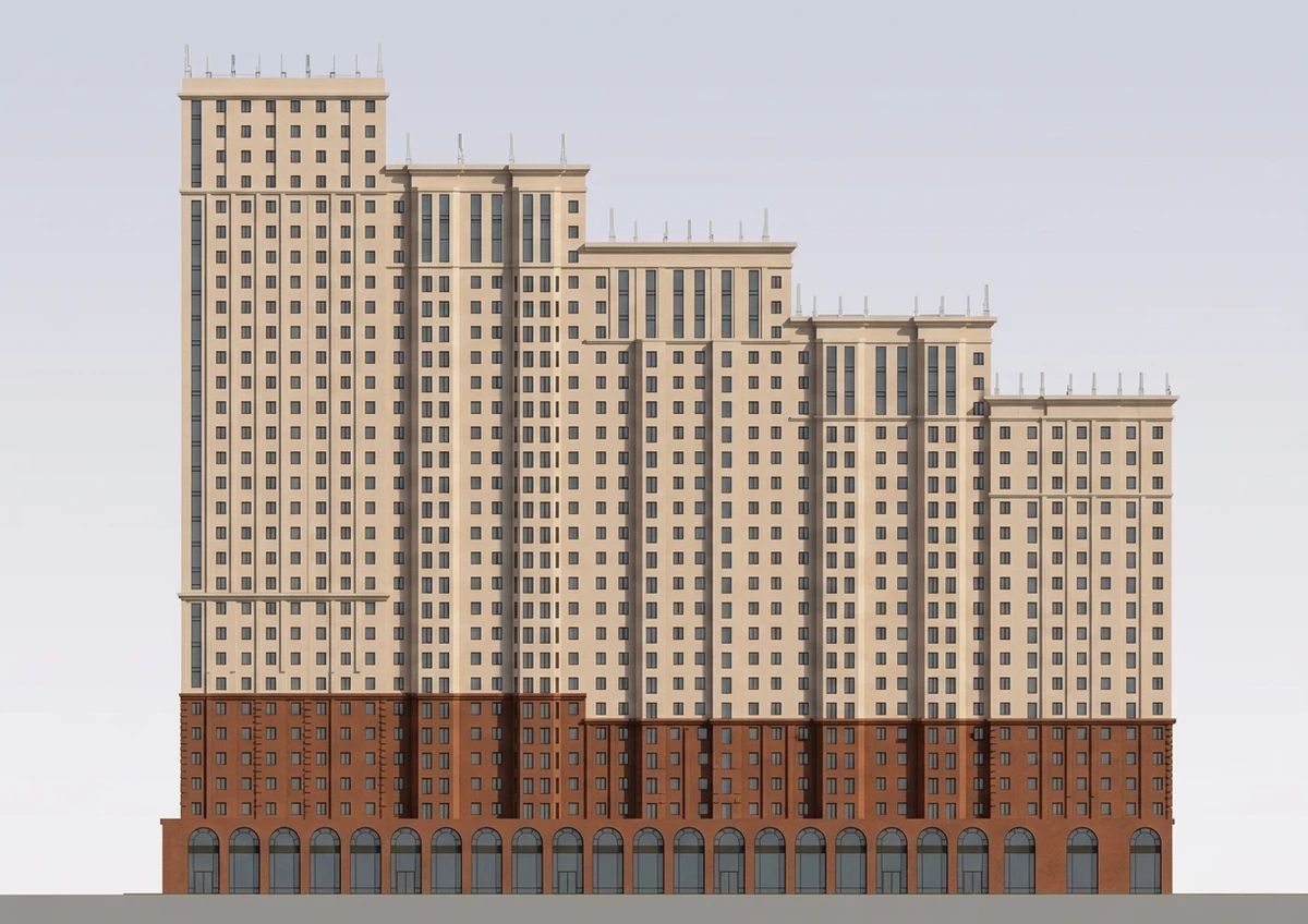 Дизайн фасада в стиле Без стиля — фото от нейросети AI Facade