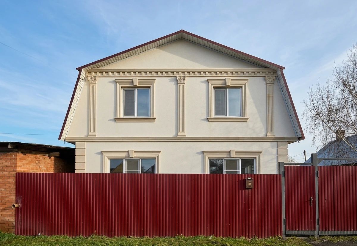 Дизайн фасада в стиле Неоклассика — фото от нейросети AI Facade