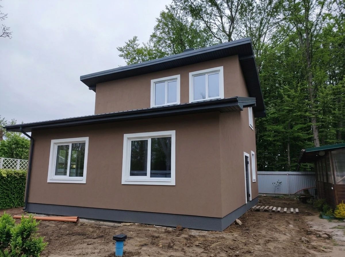 Дизайн фасада в стиле Минимализм — Фасад от нейросети AI Facade