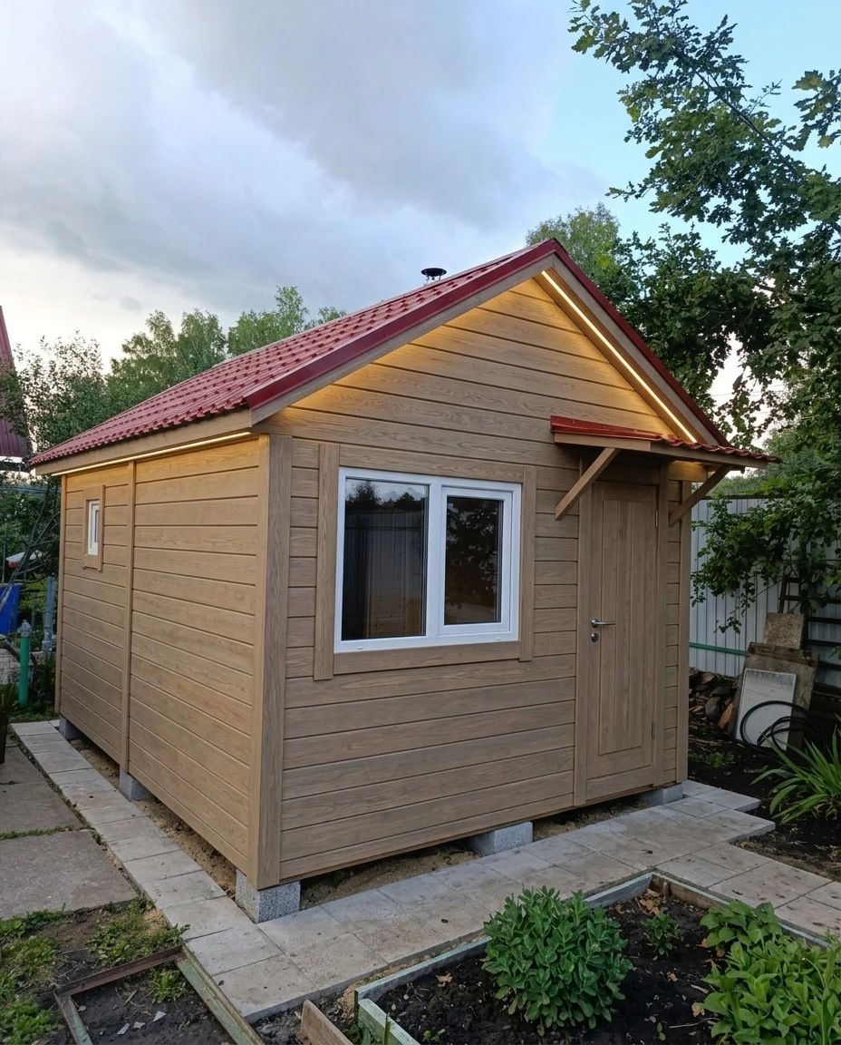 Дизайн фасада в стиле Современный — Фасад от нейросети AI Facade