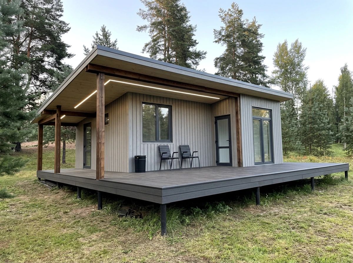 Дизайн фасада в стиле Скандинавский — фото фасада от нейросети AI Facade