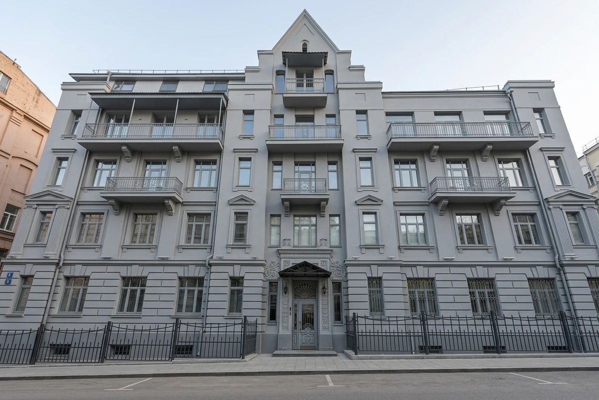 Дизайн фасада в стиле Классический — фото от нейросети AI Facade
