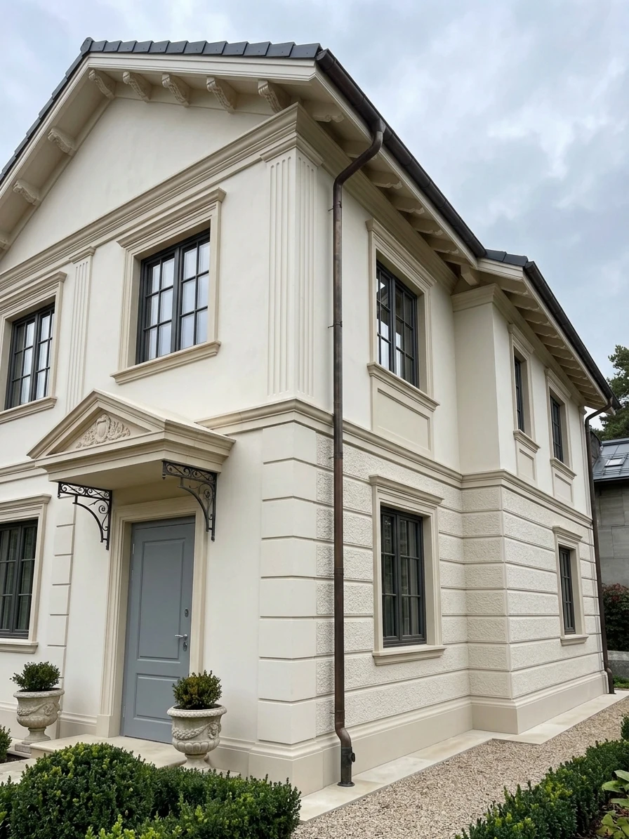 Дизайн фасада в стиле Классический — Фасад от нейросети AI Facade