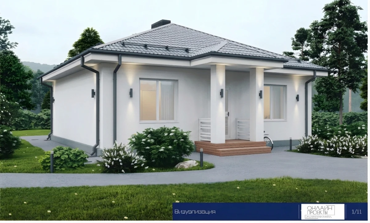 Дизайн фасада в стиле no_style — фото от нейросети AI Facade