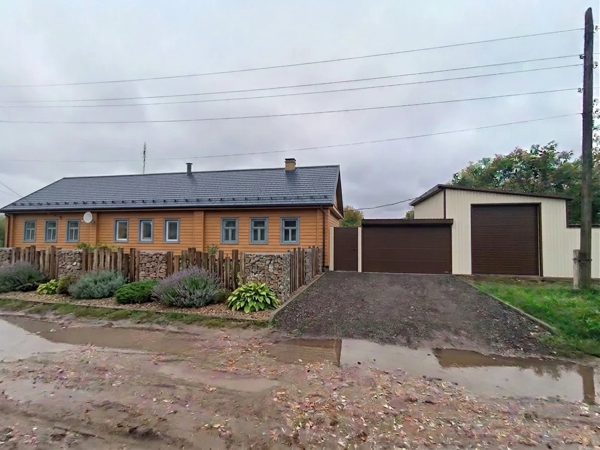 Дизайн фасада в стиле Деревенский — Фасад от нейросети AI Facade