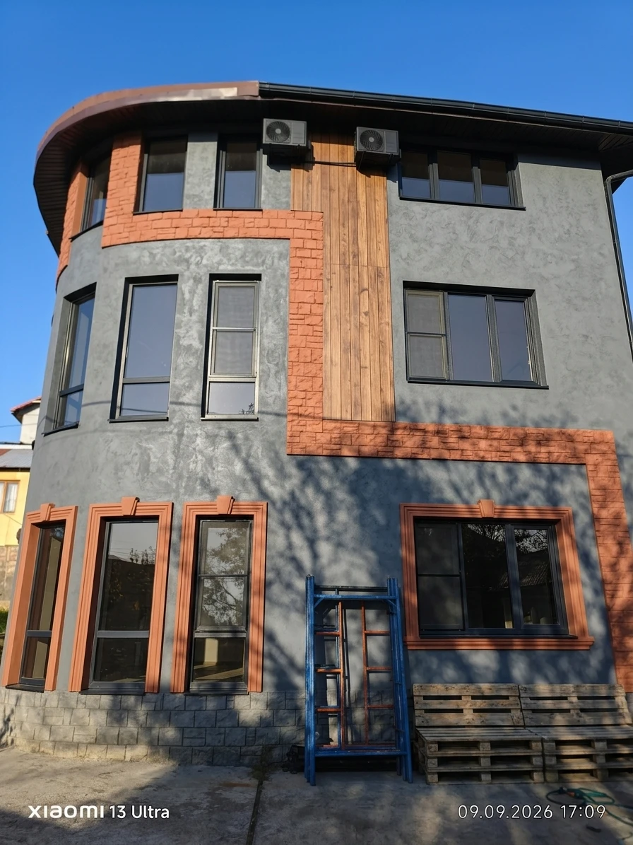 Дизайн фасада в стиле Лофт — Фасад от нейросети AI Facade