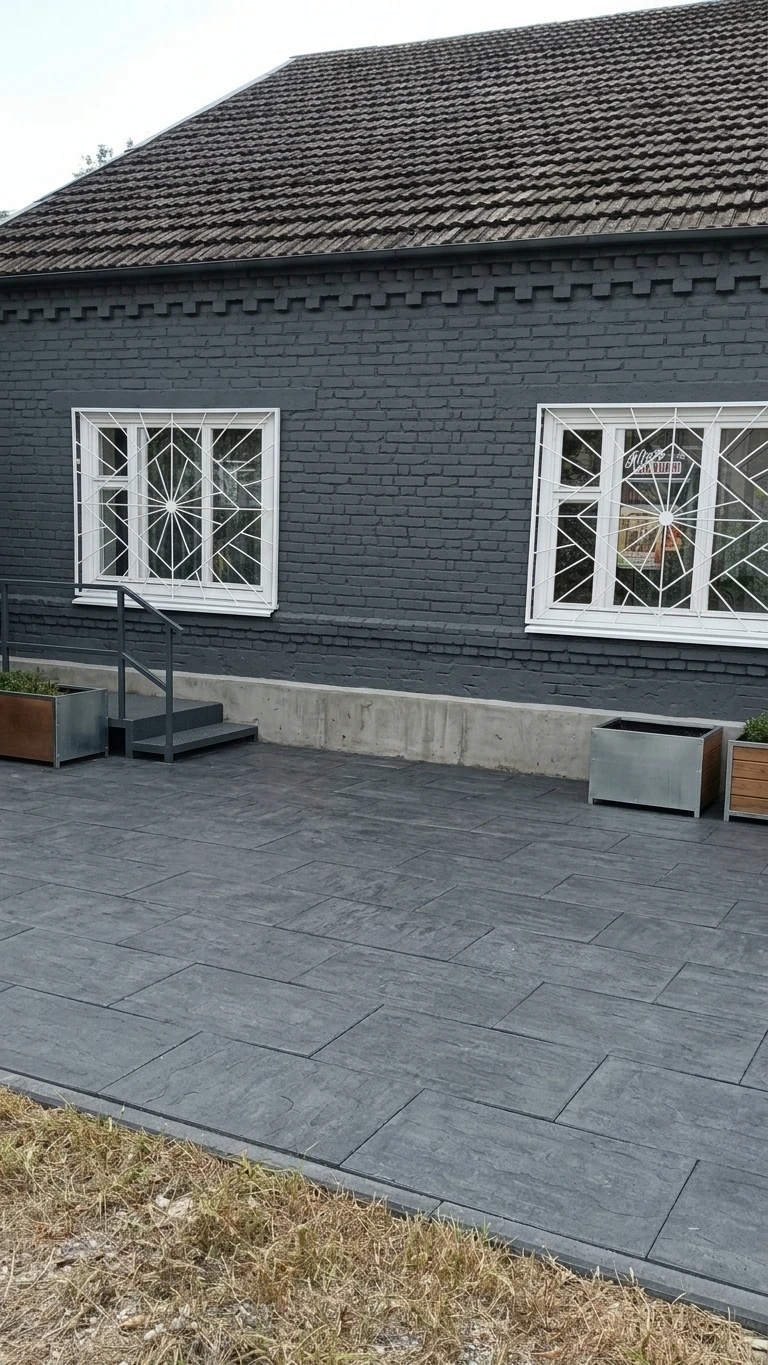 Дизайн фасада в стиле Лофт — Фасад от нейросети AI Facade