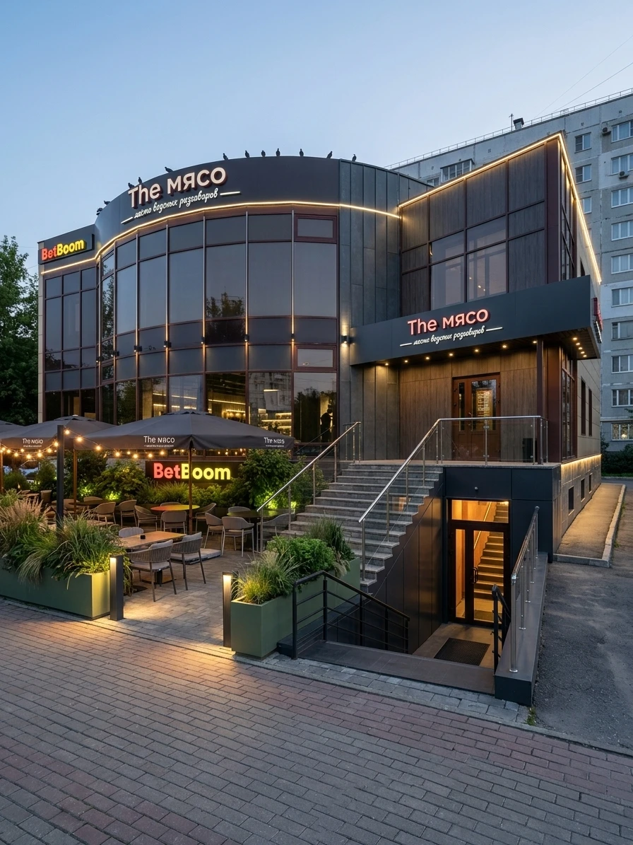 Дизайн фасада в стиле Контемпорари — Фасад от нейросети AI Facade