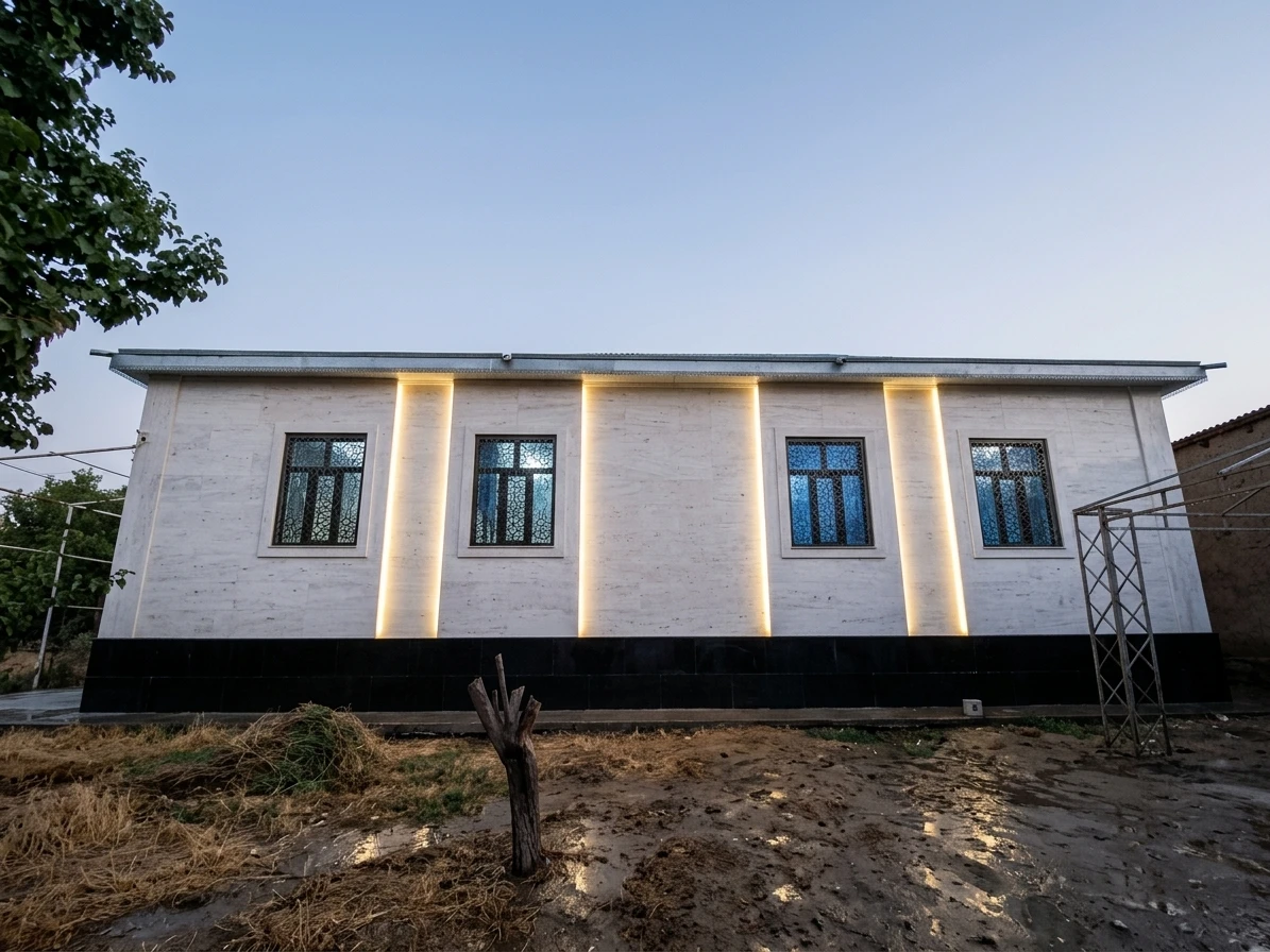 Дизайн фасада в стиле no_style — фото от нейросети AI Facade