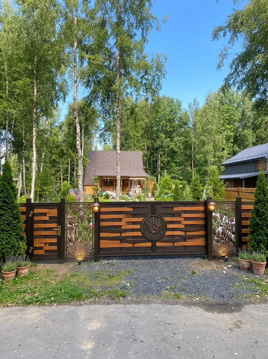 Дизайн фасада в стиле Прованс — Фасад от нейросети AI Facade