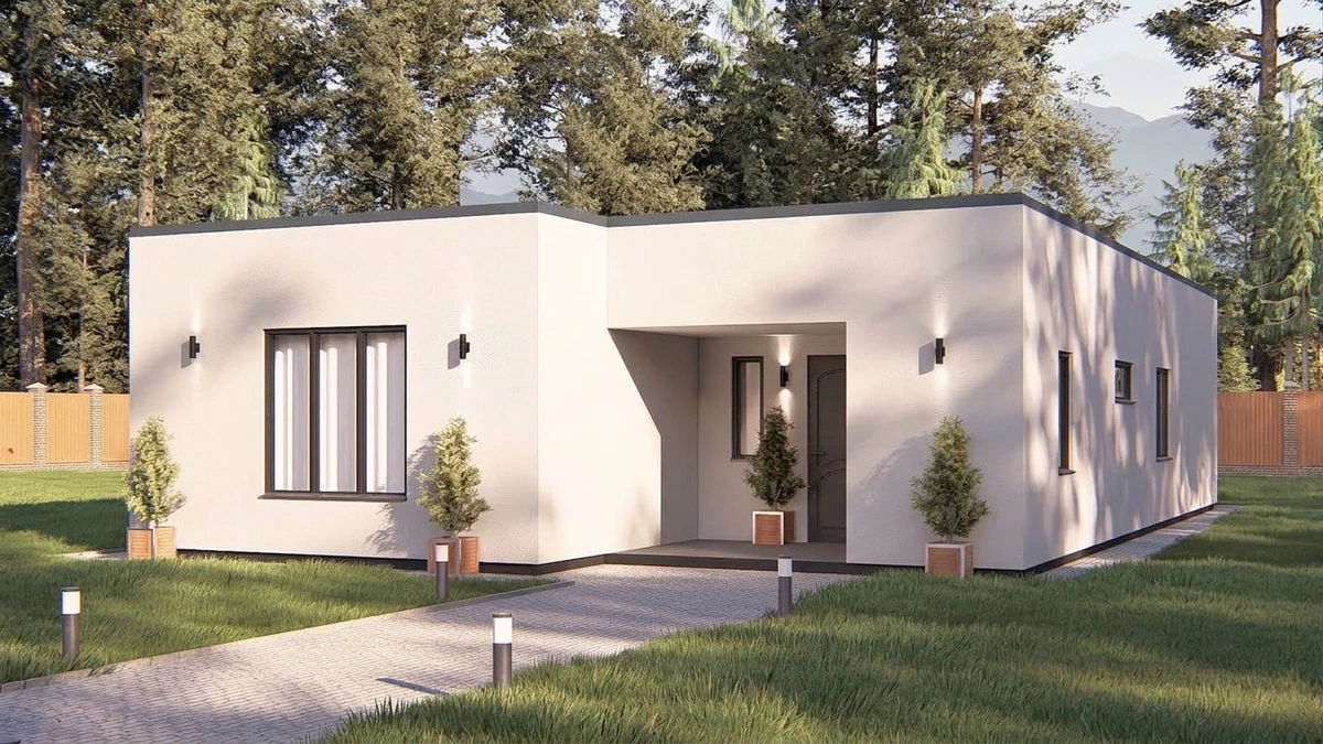 Дизайн фасада в стиле no_style — фото от нейросети AI Facade
