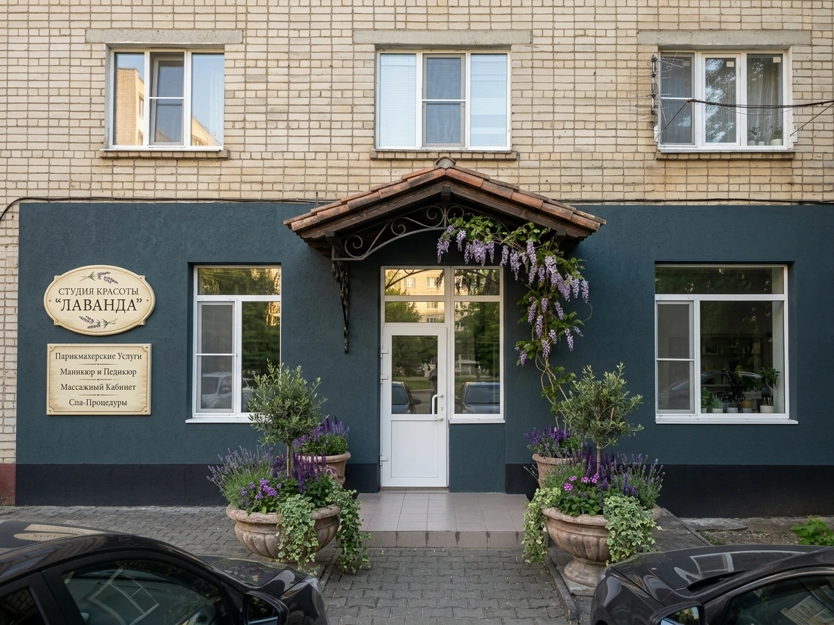 Дизайн фасада в стиле Прованс — Фасад от нейросети AI Facade