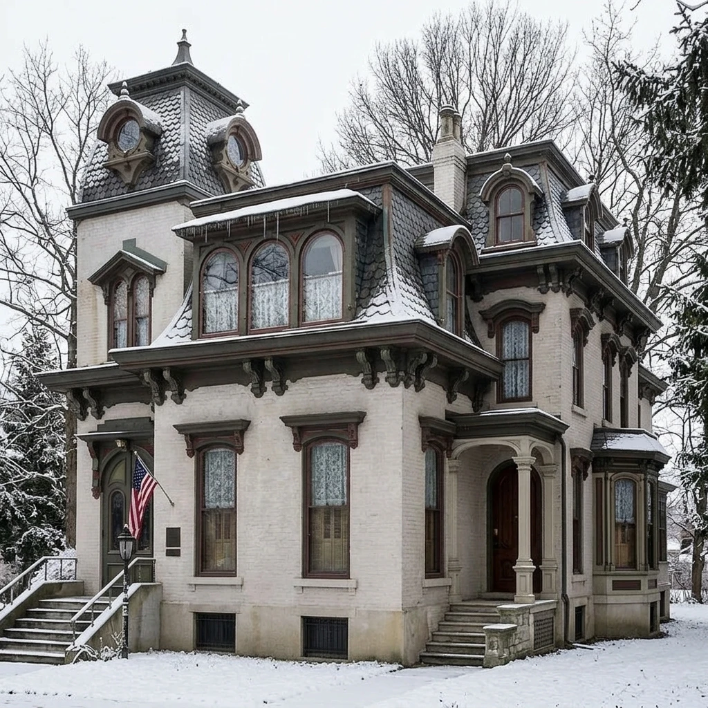 Дизайн фасада в стиле Классический — фото фасада от нейросети AI Facade