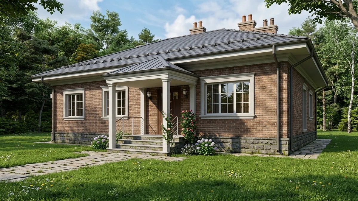 Дизайн фасада в стиле Классический — Фасад от нейросети AI Facade