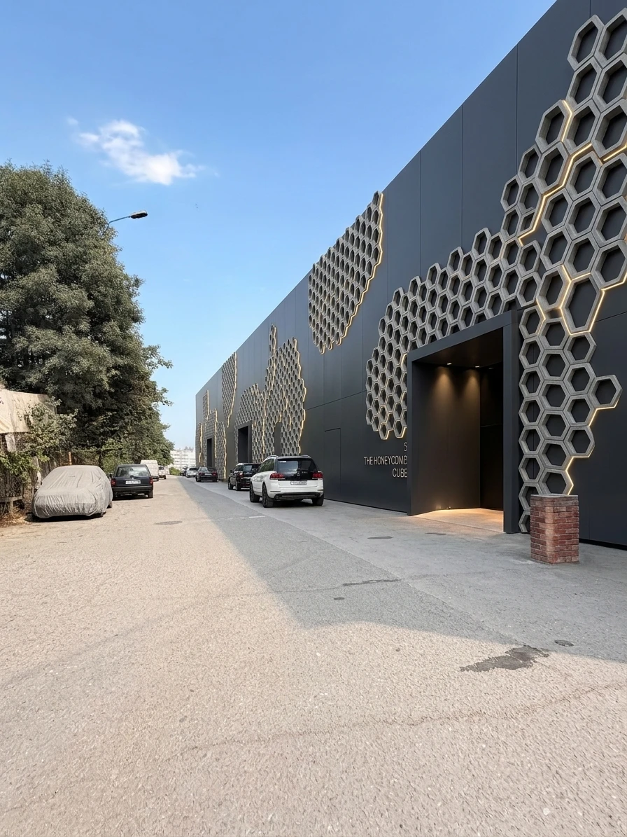 Дизайн фасада в стиле Минимализм — фото фасада от нейросети AI Facade