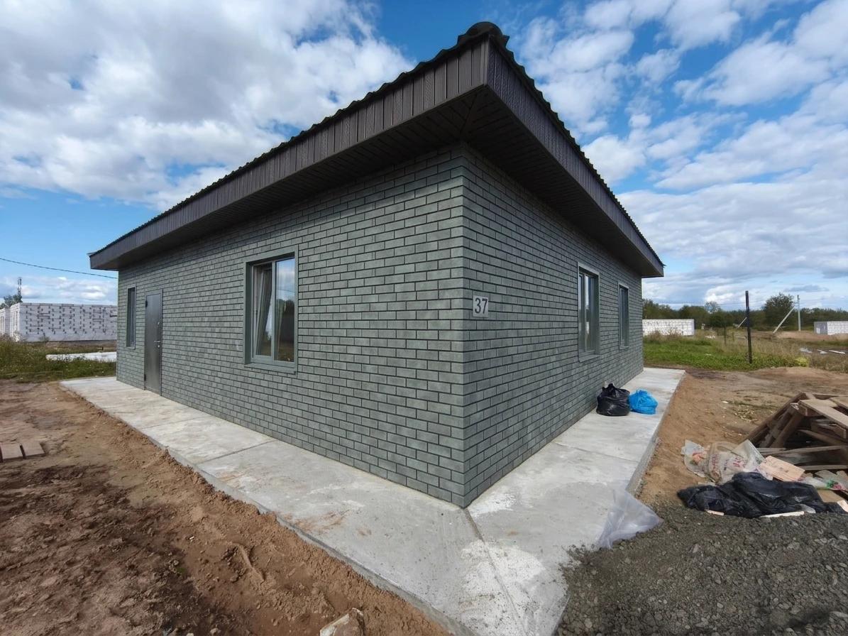 Дизайн фасада в стиле Минимализм — Фасад от нейросети AI Facade