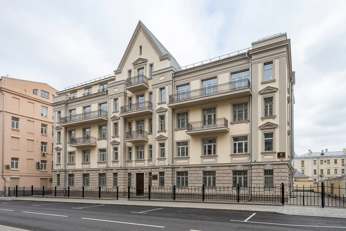 Дизайн фасада в стиле Неоклассика — Фасад от нейросети AI Facade