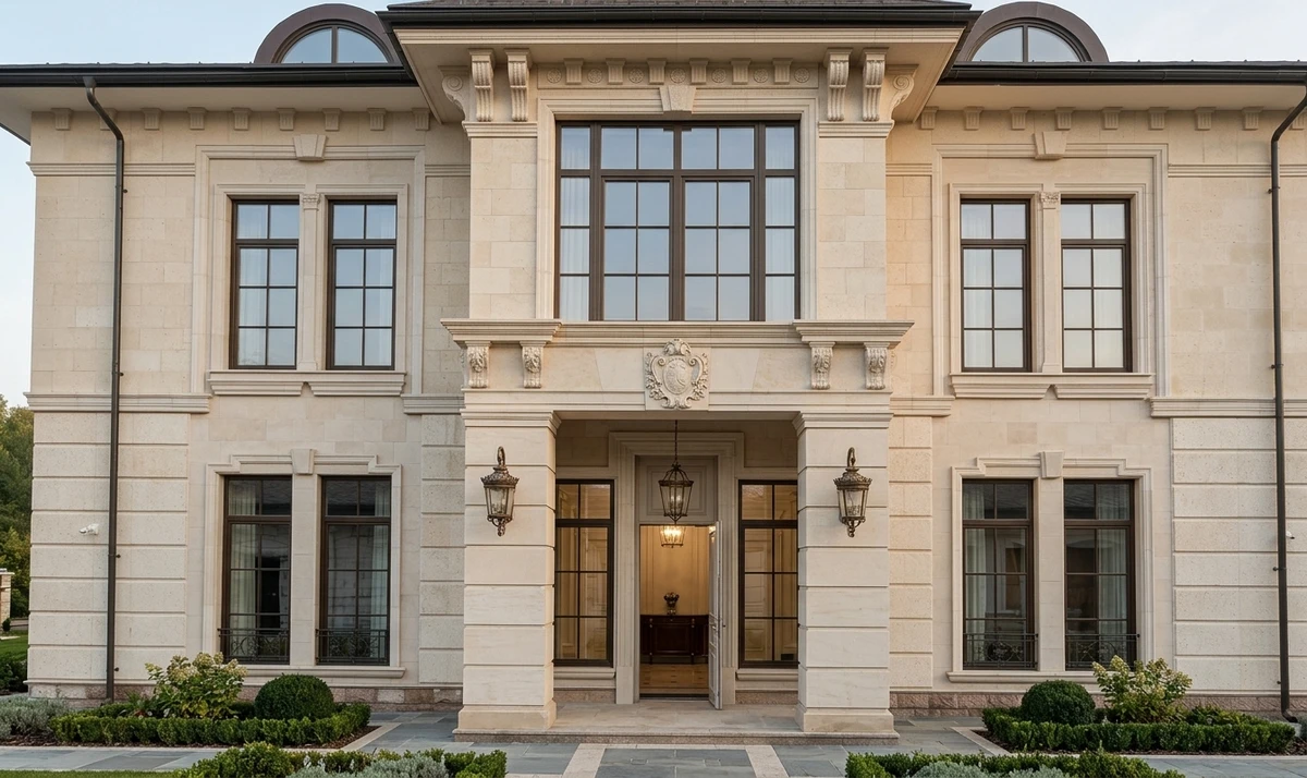 Дизайн фасада в стиле Классический — Фасад от нейросети AI Facade