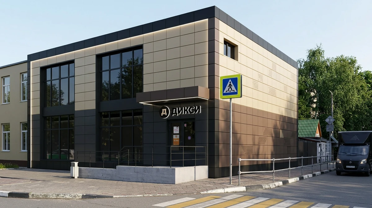 Дизайн фасада в стиле Блэктек — Фасад от нейросети AI Facade