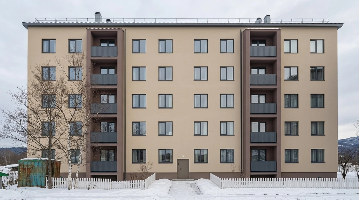 Дизайн фасада в стиле Минимализм — фото фасада от нейросети AI Facade