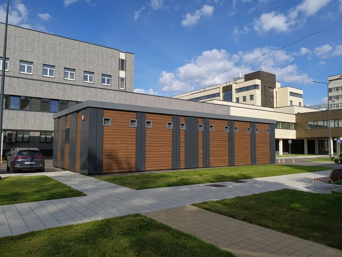 Дизайн фасада в стиле Контемпорари — Фасад от нейросети AI Facade