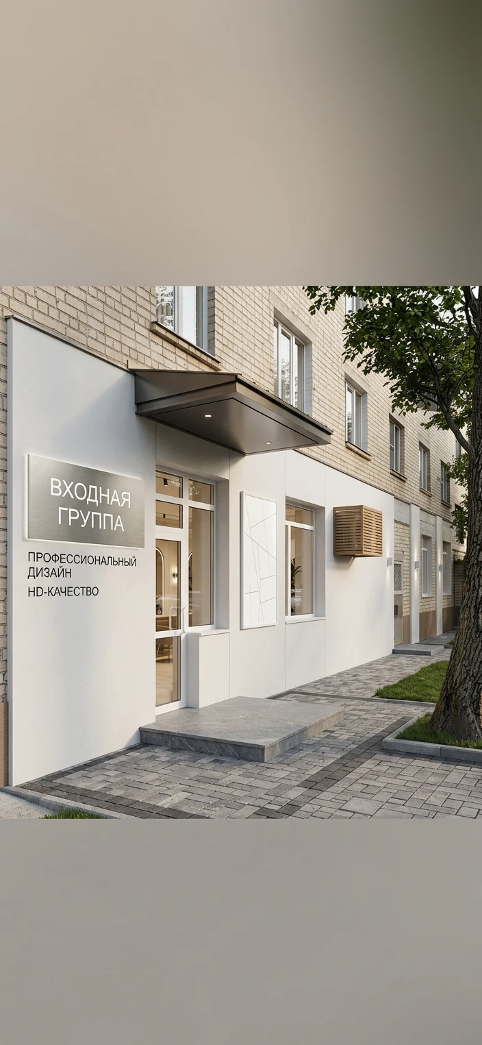 Дизайн фасада в стиле Минимализм — фото фасада от нейросети AI Facade