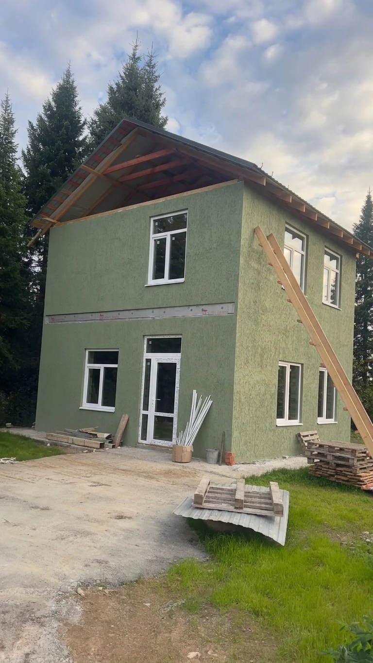 Дизайн фасада в стиле no_style — фото от нейросети AI Facade