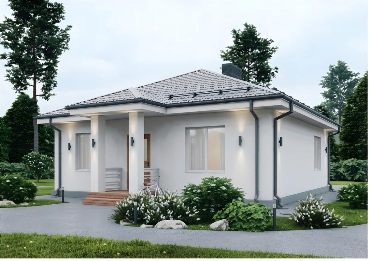 Дизайн фасада в стиле no_style — фото от нейросети AI Facade