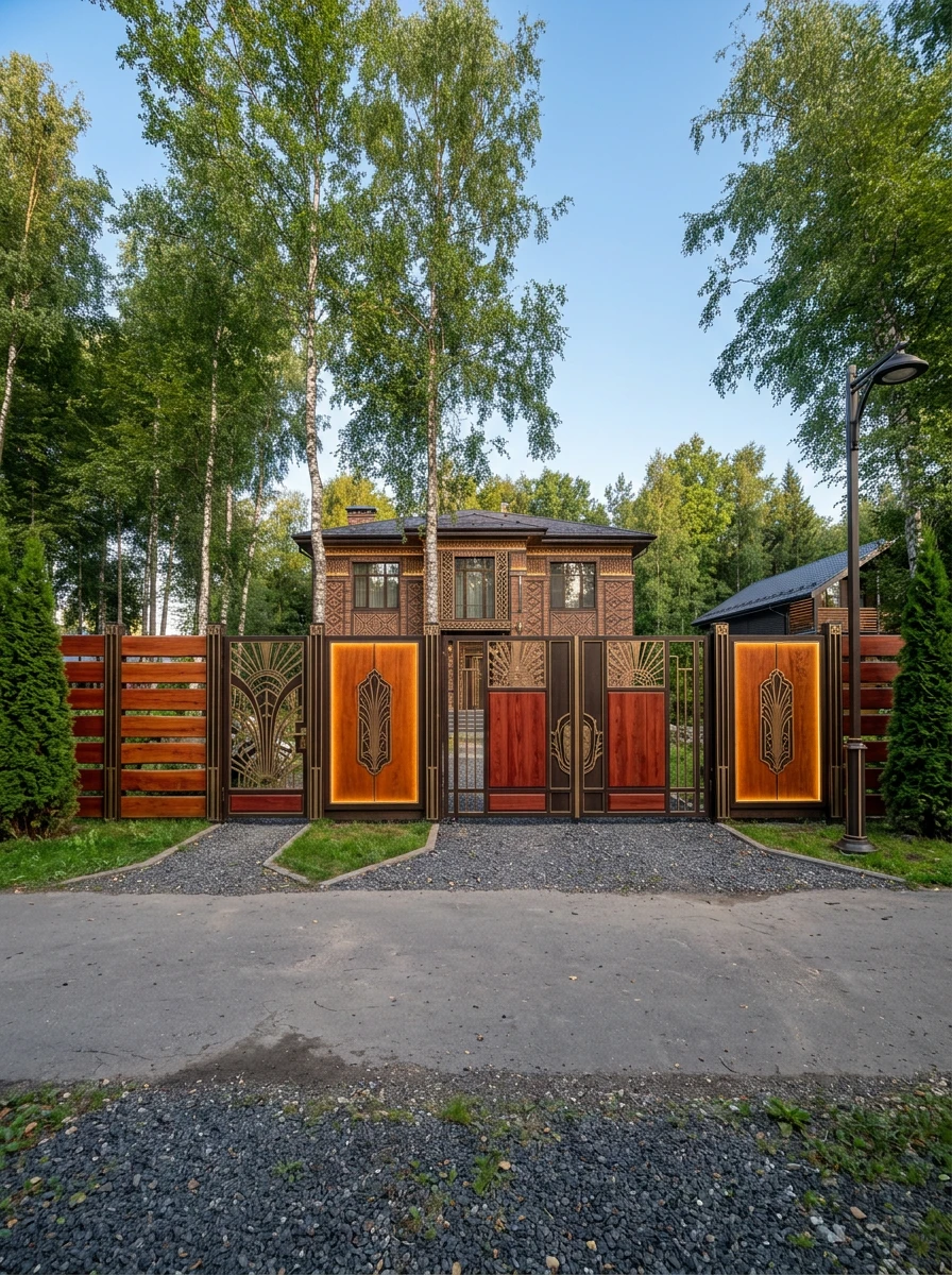 Дизайн фасада в стиле Ар-деко — Фасад от нейросети AI Facade