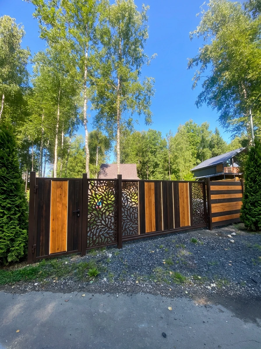 Дизайн фасада в стиле Контемпорари — Фасад от нейросети AI Facade
