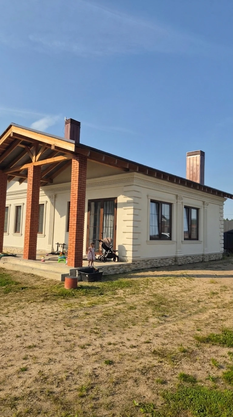Дизайн фасада в стиле Классический — Фасад от нейросети AI Facade