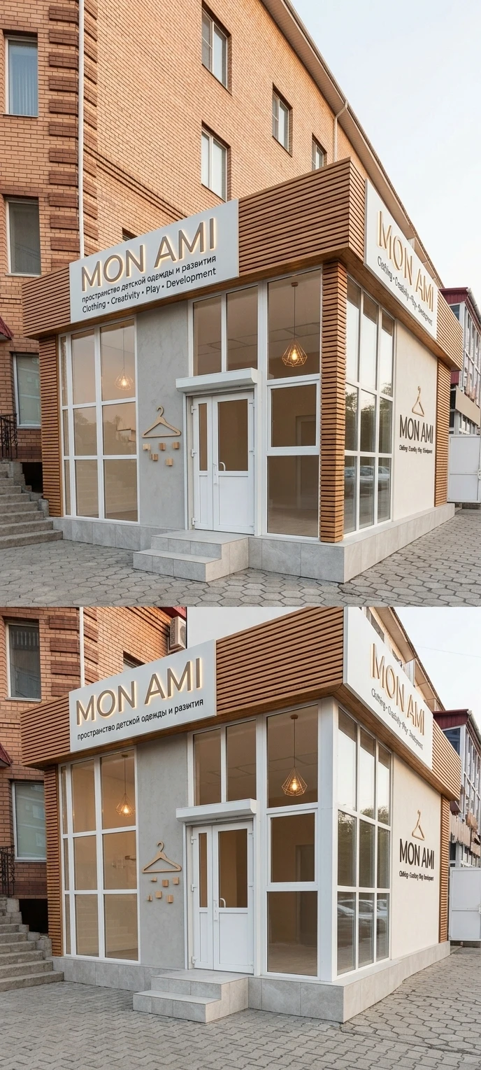 Дизайн фасада в стиле Скандинавский — фото фасада от нейросети AI Facade