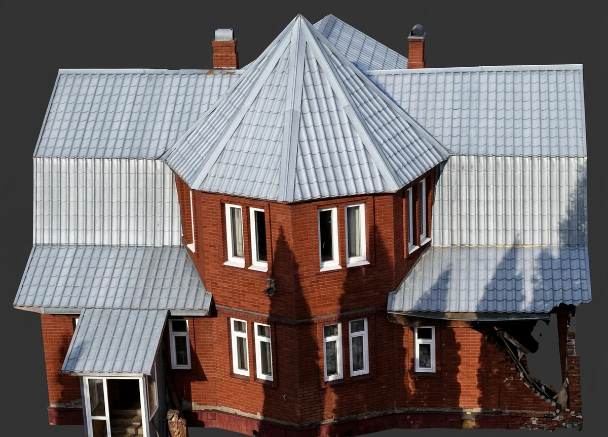 Дизайн фасада в стиле no_style — фото от нейросети AI Facade