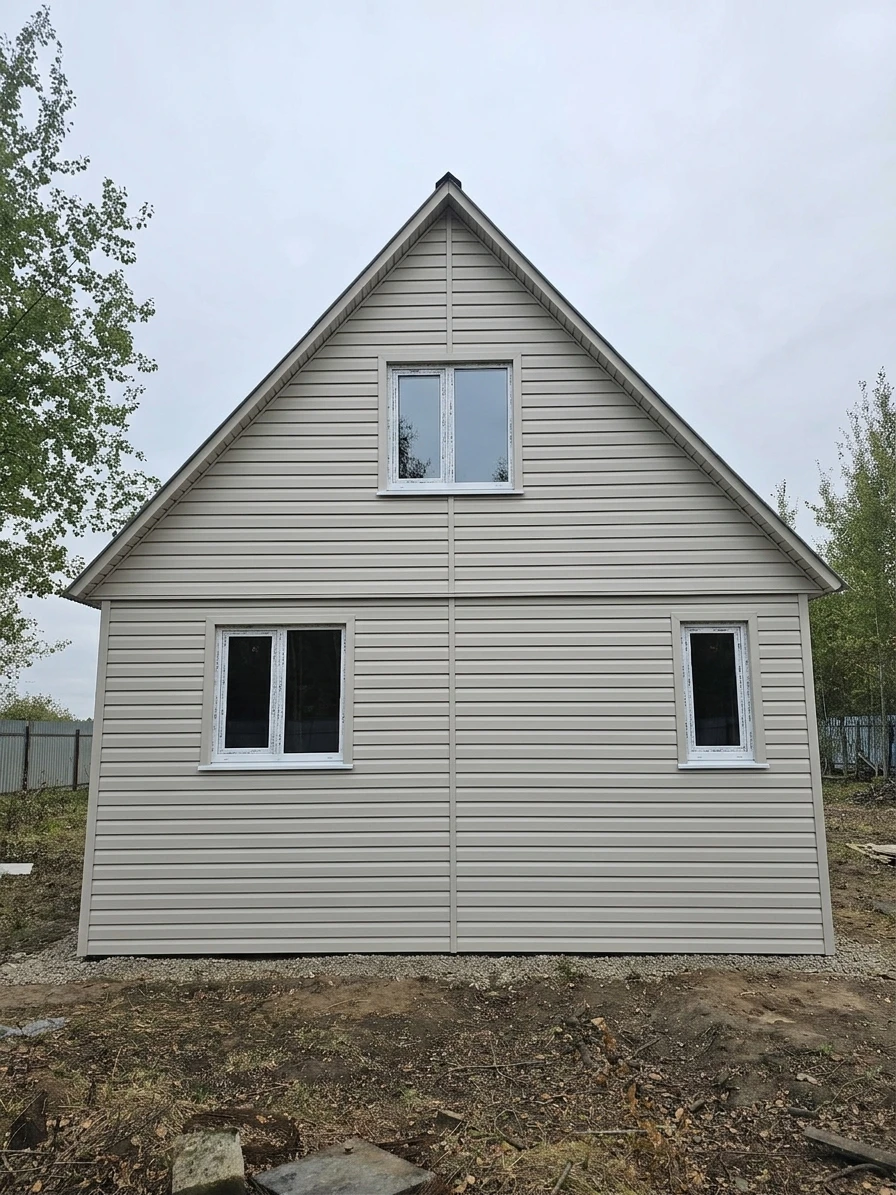 Дизайн фасада в стиле no_style — фото от нейросети AI Facade