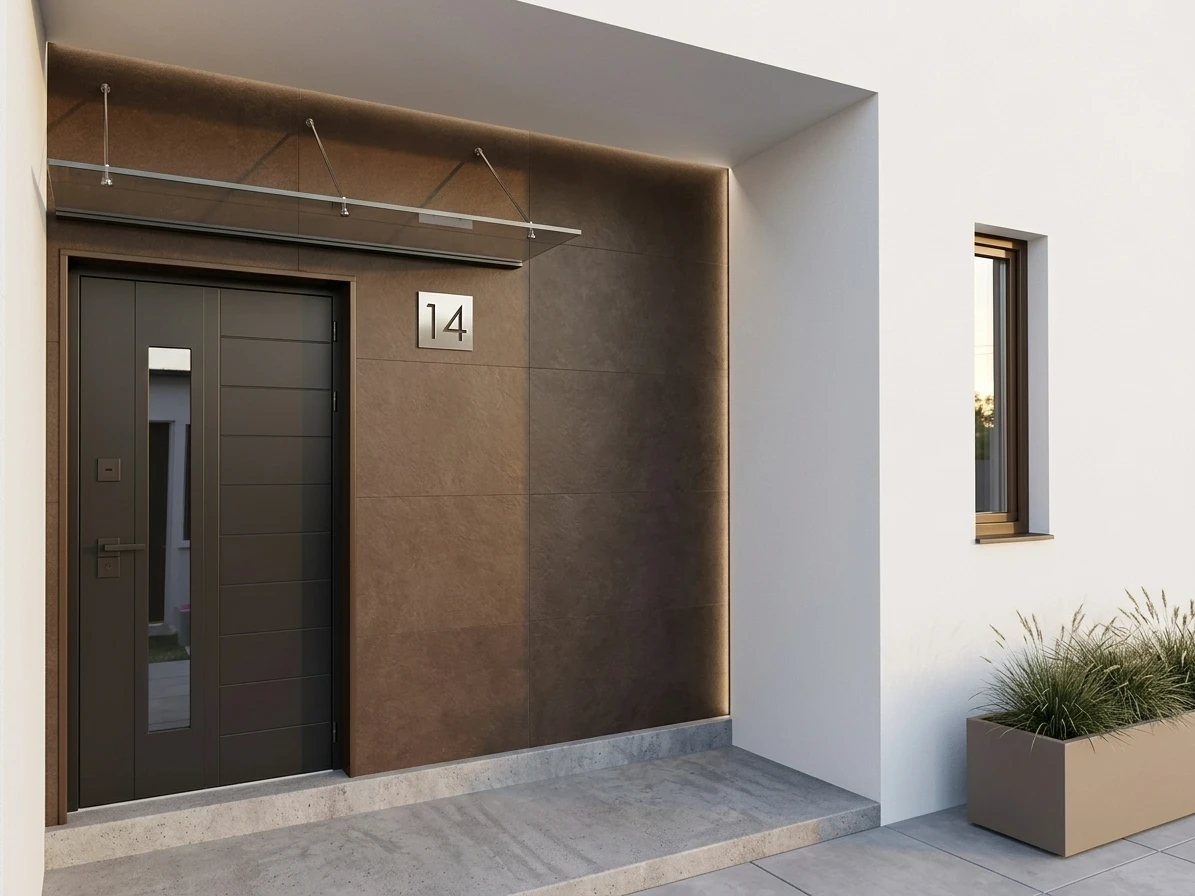 Дизайн фасада в стиле Минимализм — Фасад от нейросети AI Facade