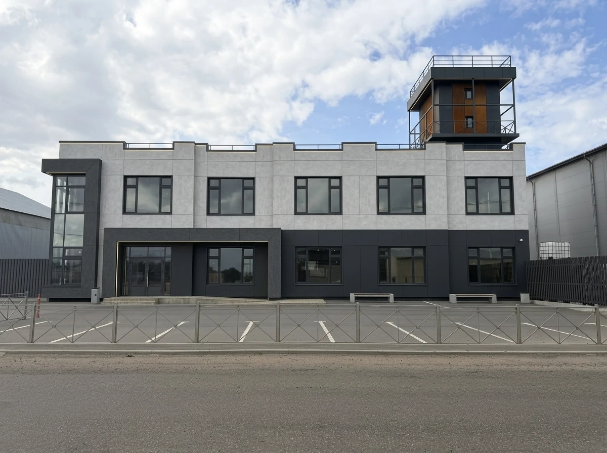 Дизайн фасада в стиле Лофт — Фасад от нейросети AI Facade