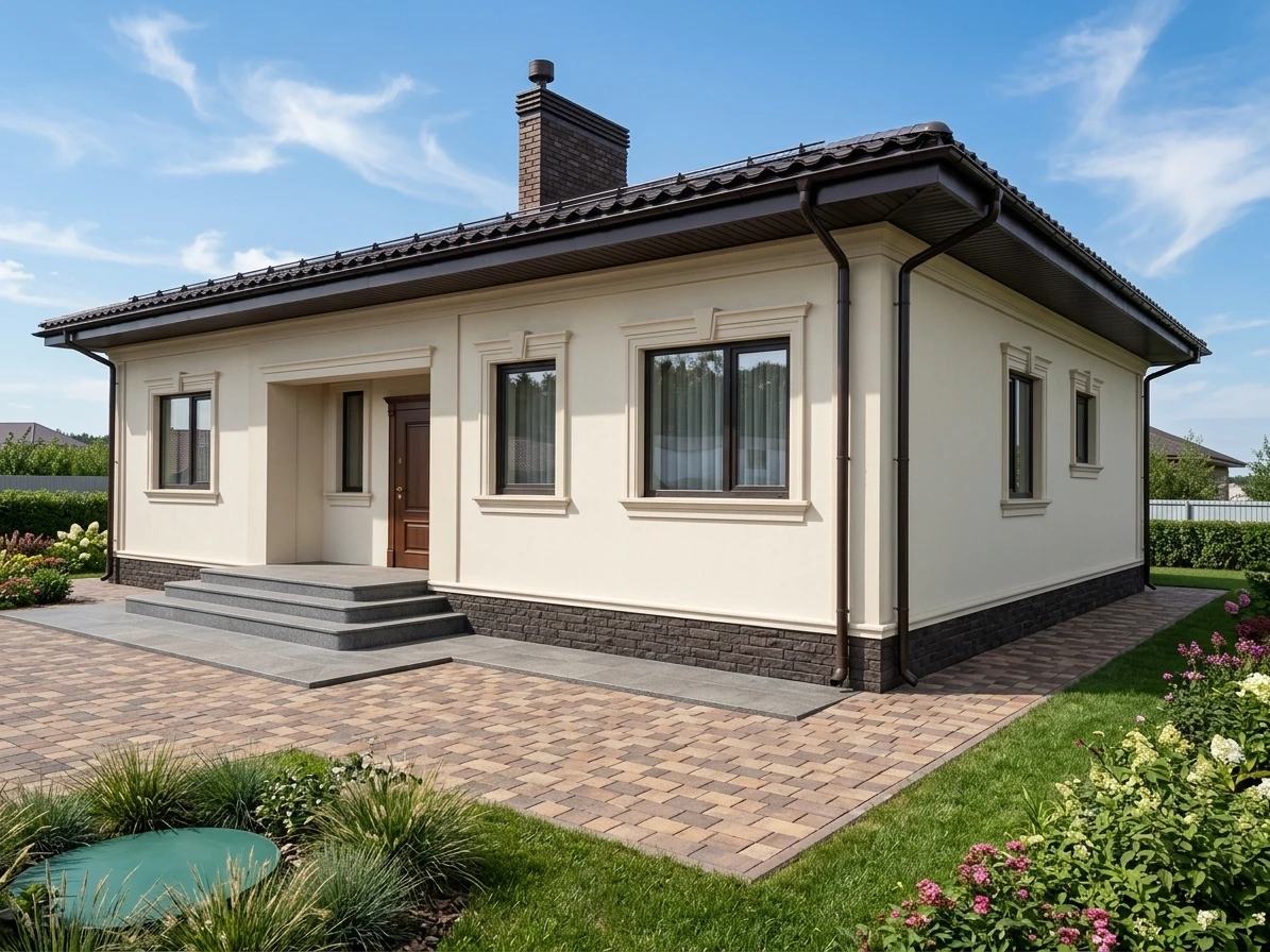 Дизайн фасада в стиле Классический — Фасад от нейросети AI Facade