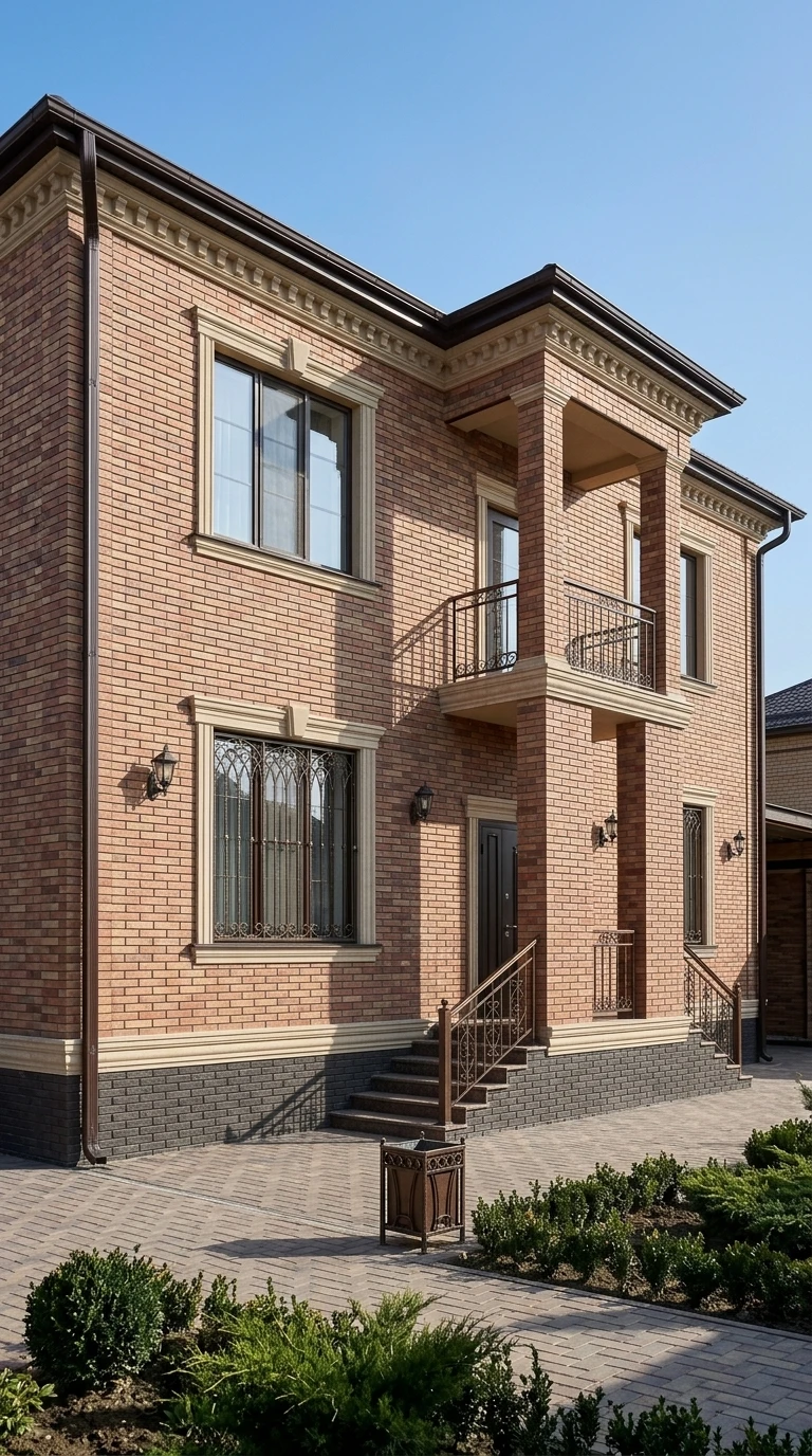 Дизайн фасада в стиле Классический — Фасад от нейросети AI Facade