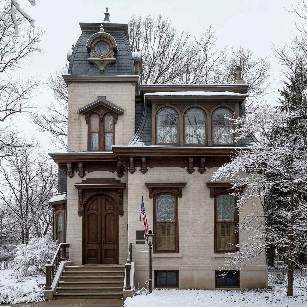 Дизайн фасада в стиле Классический — фото фасада от нейросети AI Facade