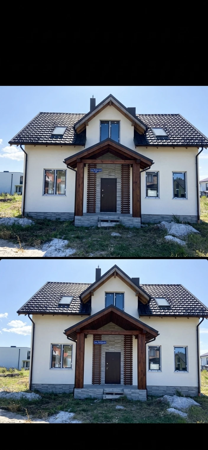 Дизайн фасада в стиле no_style — фото от нейросети AI Facade